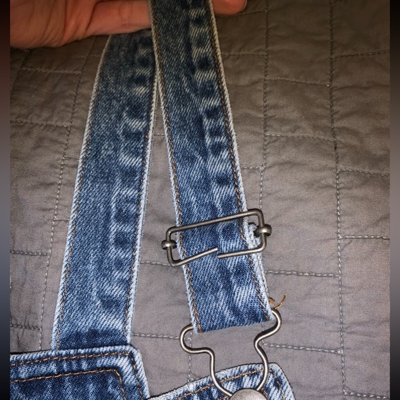 Wild Fable denim overall dress - Picture 2 of 3